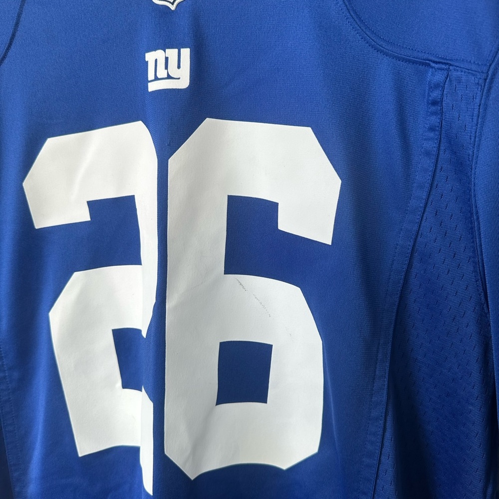 Giants Saquan Barkley #26 On The Field Jersey - Large - Picture 7 of 7